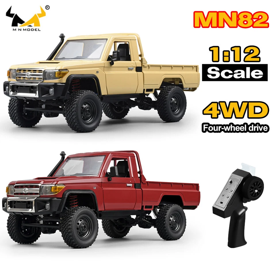 MN MODEL 4WD RC Pickup Crawler MN82 1/12 Ferngesteuertes Auto Off-road Truck RTR Car R/C