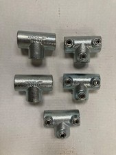 Interclamp 104-A27 tube pipe fitting galvanised Fixed tee handrail scaffold