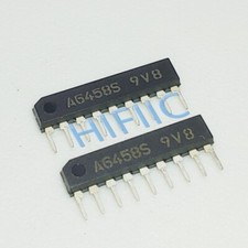 5PCS LA6458S A6458S High-Performance Dual Operational Amplifiers SIP9