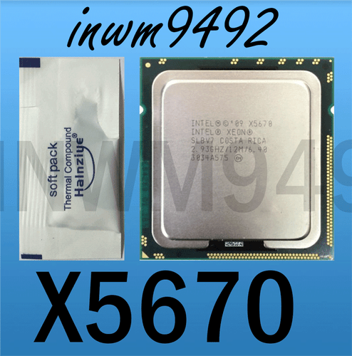 Intel Xeon X5650 X5660 X5670 X5677 X5687 X5680 X5690 X5672 X5677 X5675 X5687 - Picture 4 of 11