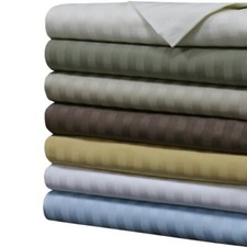 Cozy Bedding Collection 1000TC Egyptian Cotton US Cal King Size Striped Colors