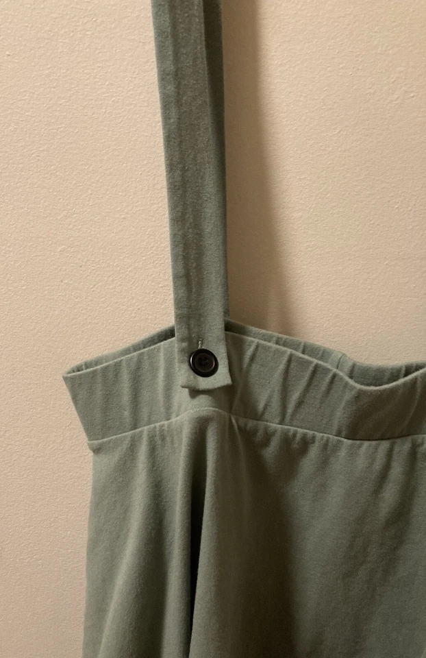 HOT TOPIC Sobre la Pared del Jardín Greg Vestido Mono Falda Jersey Verde Talla 2X Foto 3 de 4