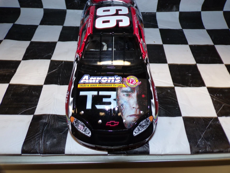 Michael Waltrip #99 Aaron's Rent T3 Terminator 3 2003 1:24 Action 104287 NASCAR - Immagine 4 di 4