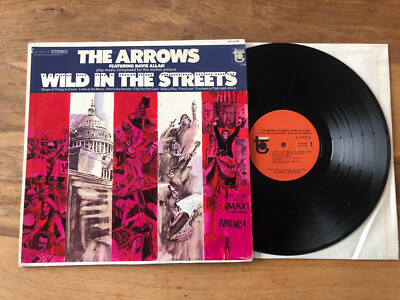WILD IN THE STREETS (Davie Allan and The Arrows) Instrumental LP 1968 | vg+/vg