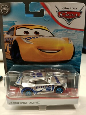 Disney Pixar Cars - Dinoco Cruz Ramirez 5 Silver Collection Official D · FL-0121