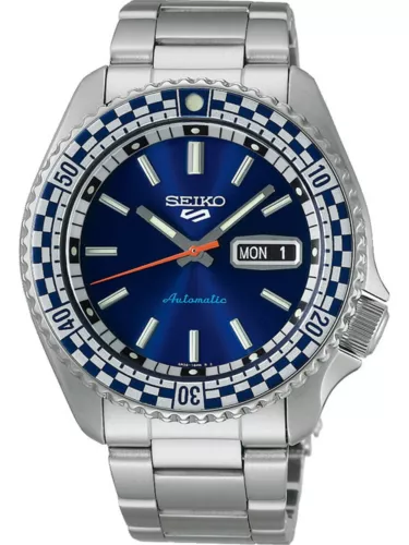 SEIKO SRPK65K1,Men Sport,Automatic,Stainless,Rotating Bezel,date,100m WR,SRPK65