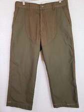 VTG LL Bean Brush Guard Field Briar Pants Nylon Mens 34x25.5 USA Made Hunting