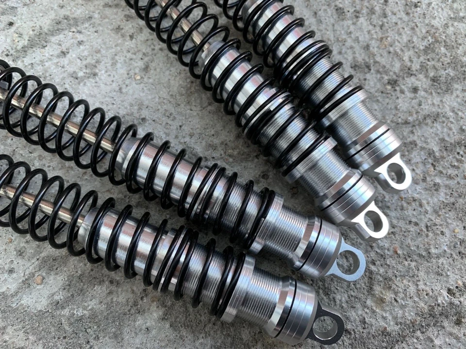 Big Bore Aluminum Shock Fit HPI Savage Flux/XL/4.6 Monster Truck Silver - Image 2 of 4