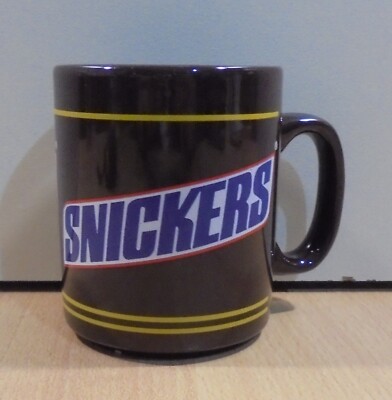 SNICKERS CHOCOLATE BAR ADVERTISIGN CERAMIC MUG | eBay