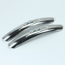 1 Paire Route Vélo Garde-Boue 700c 27'' Cyclisme avant Arrière FENDER Argent