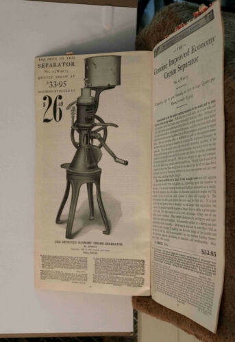 Antique 1907 Sears Roebuck Economy Cream Separator Catalog/Advertising Brochure - Picture 6 of 8
