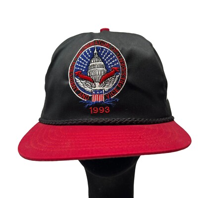 VINTAGE 1993 Clinton Gore Presidential Inauguration Washington, DC Snapback Hat Hat 1993 Inauguration Clinton Gore Ball Cap | Mercari main image 4