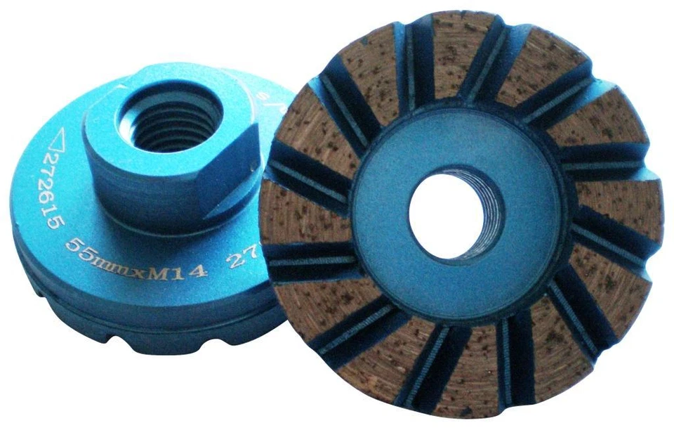 KOPAL Diamant Schleiftopf Schleifteller Turbo Premium Ø 55 mm M14 Gewinde