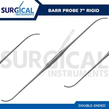 Barr Double Ended Probe 7" Rigid Surgical Eye Ophthalmic Instrument German Grade