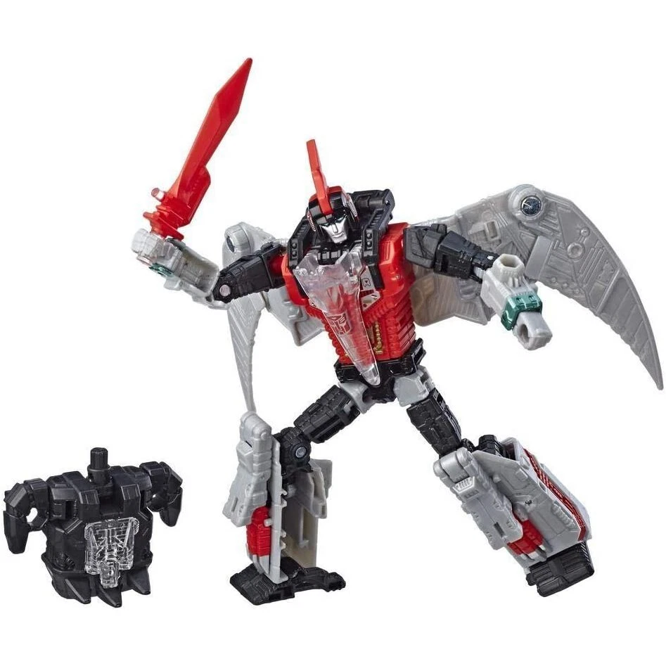 Takara Hasbro Transformers Generations Selects Swoop (Red) Deluxe Class Figure - Image 2 of 4