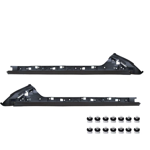 For 2011-2019 Ford Explorer Left & Right Side Windshield A-Pillar Molding Trim - Picture 12 of 23