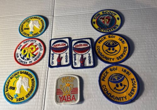 Lote de 9 parches vintage de los Boy Scouts of America de 90' sin usar - Imagen 2 de 5