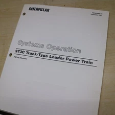 CATERPILLAR 973C Track Loader POWER TRAIN Systems Operation Shop Service Manual