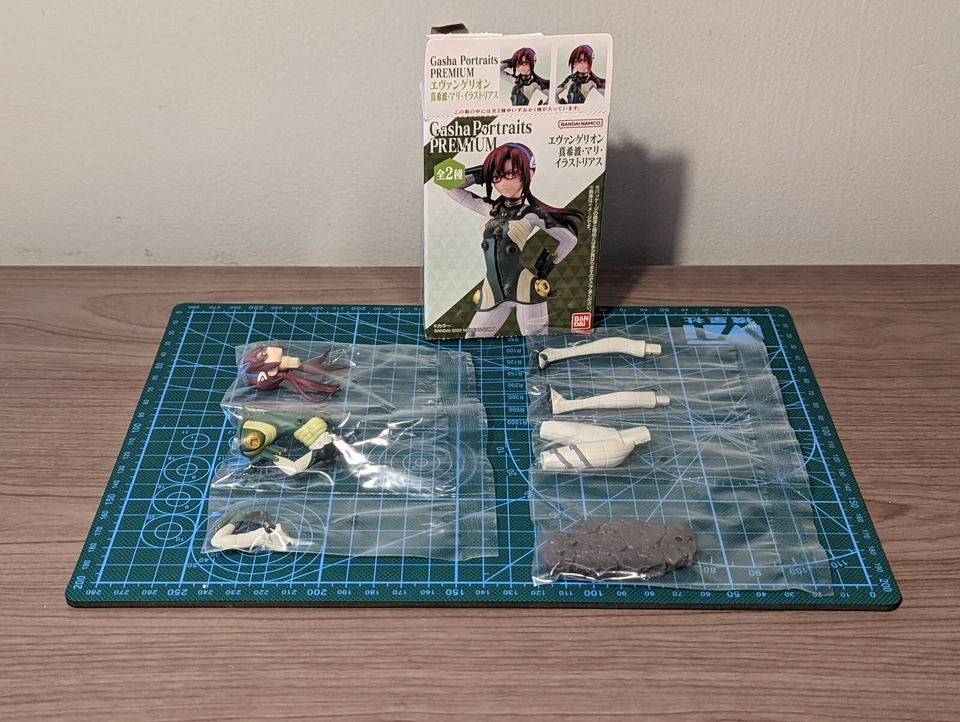 Retratos Evangelion Gasha PREMIUM Mari Makinami: Vendedor de Estados Unidos, ¡a mano! Foto 4 de 4
