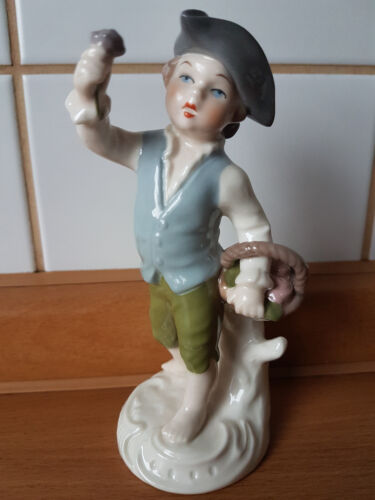 Goebel Figur Rosenkavalier Blumenverkäufer H:14cm 1979 makellos 1.Wahl selten - Bild 1 von 14