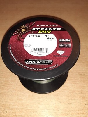 Spiderwire Stealth Moos Grün 0,10mm 6,2kg 1800m (11972)