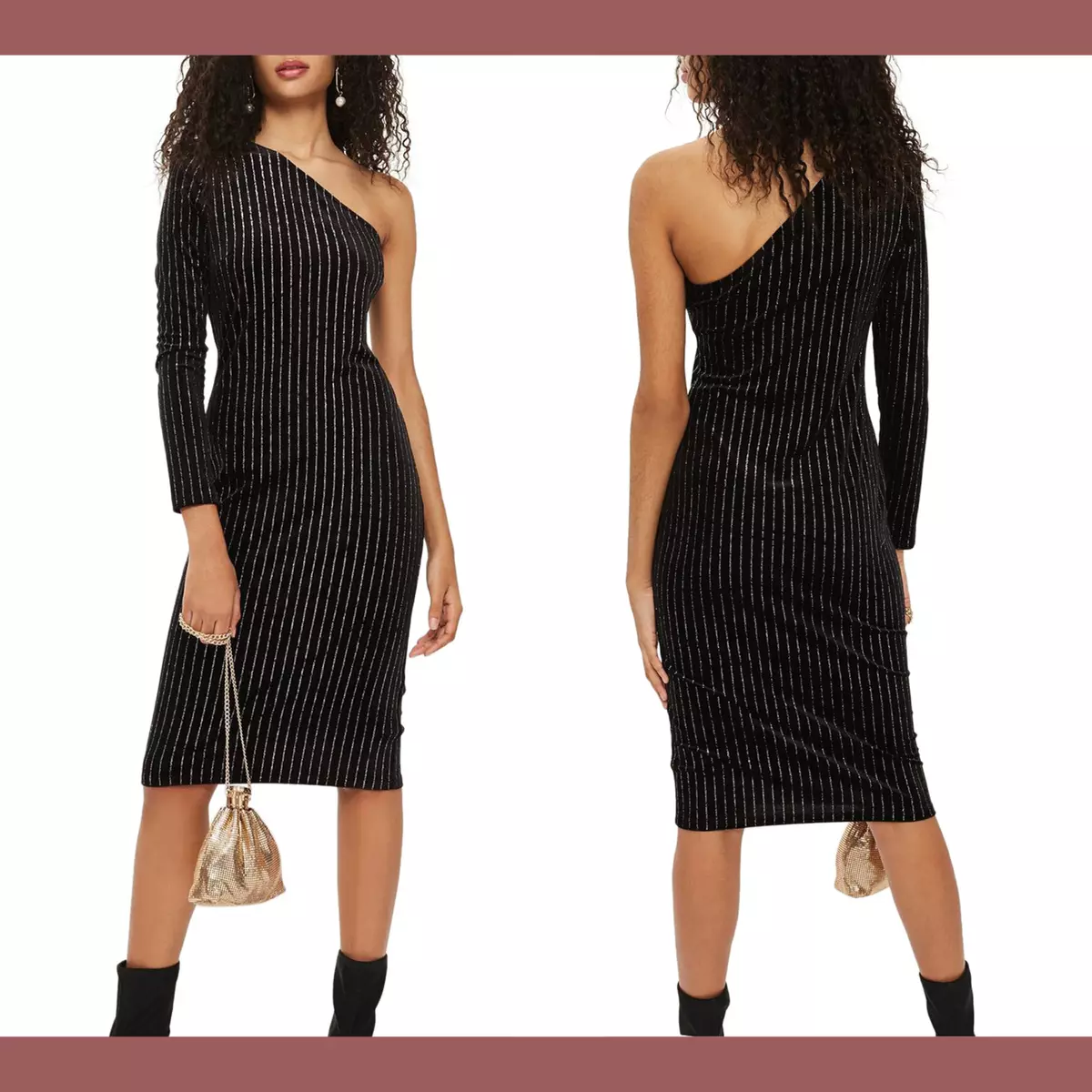 Topshop python cheap dress