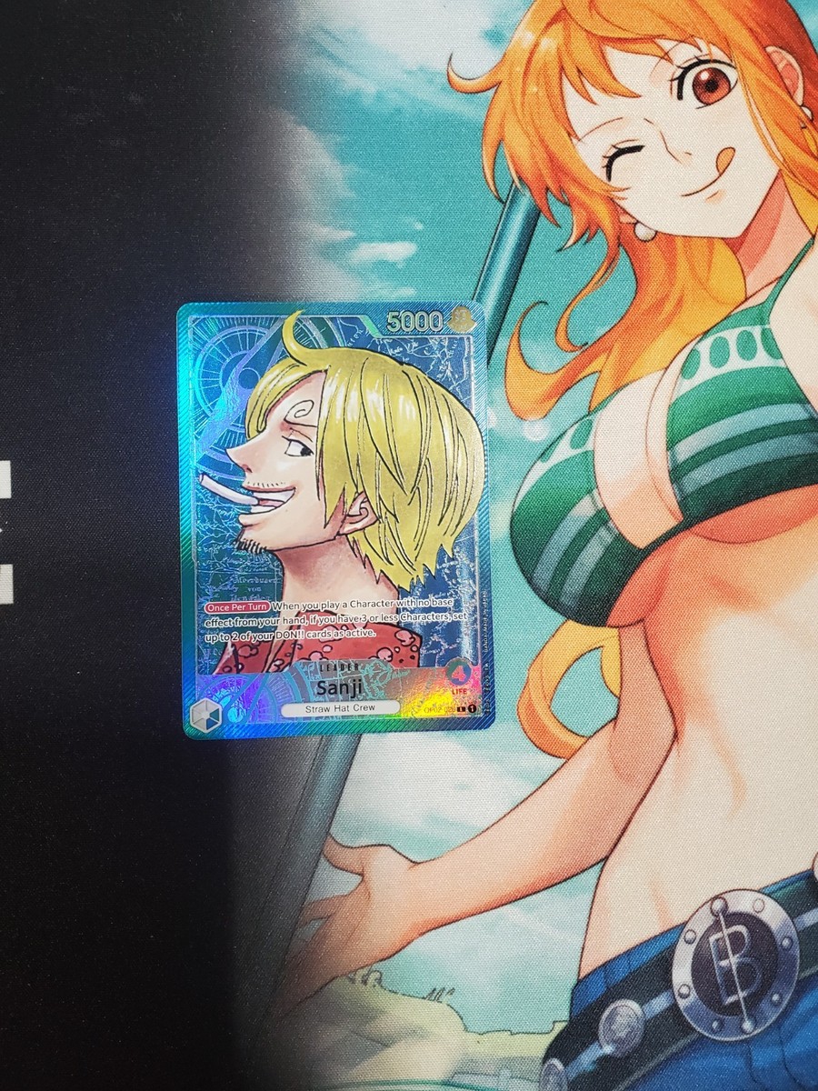 One Piece Card Game TCG Sanji OP02-026 Alt Art Leader -- LP-NM | eBay