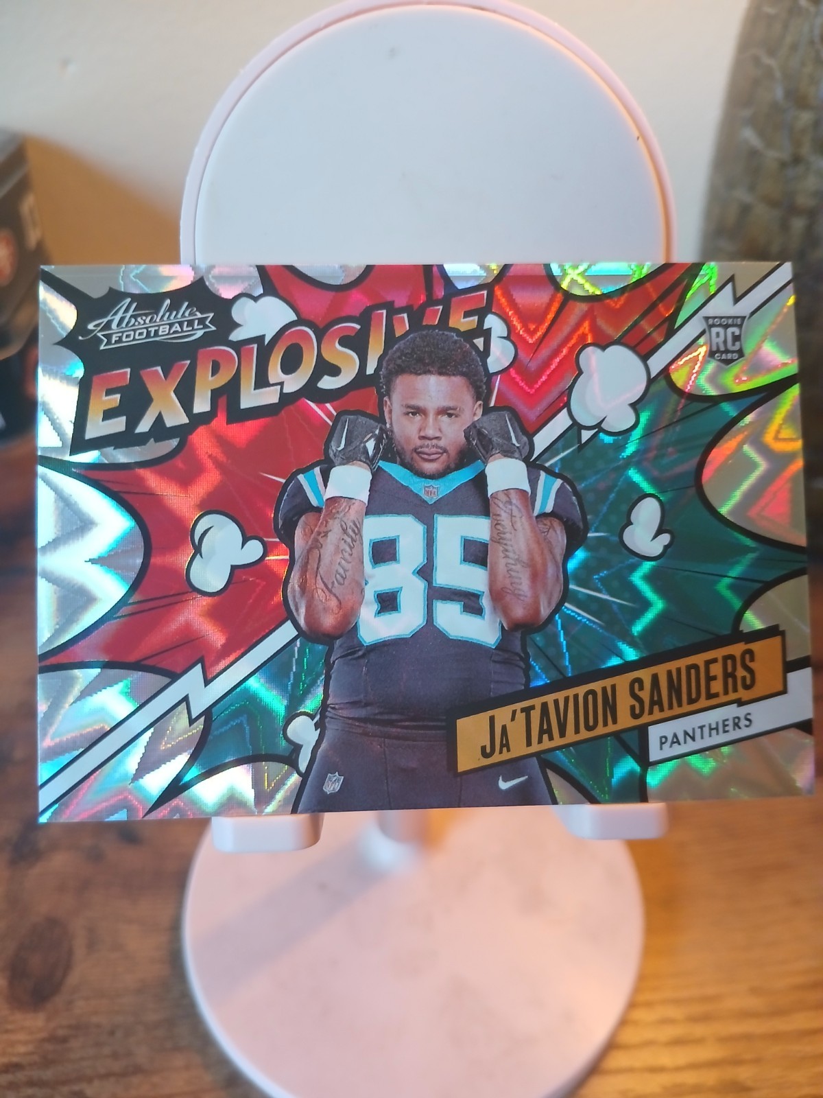 2024 Panini Absolute - Explosive Ja'Tavion Sanders #EX-JSS (RC)