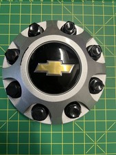 2011-2019 Chevy Silverado 2500 3500 Silver Single Steel Wheel Center Cap 9597819 2011-2019 Chevy Silverado 2500 3500 Silver Single Steel Wheel Center Cap 9597819