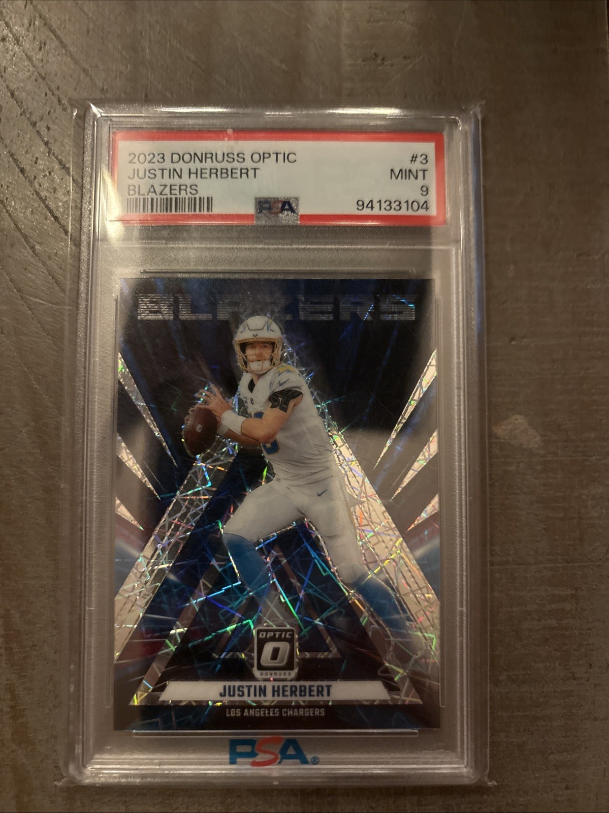 2023 Panini Donruss Optic - Blazers Justin Herbert #3