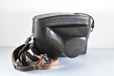 SUPERB! LEICA LEITZ M2 M3 WITH METER LEATHER CAMERA CASE & STRAP 1/4" SCREW