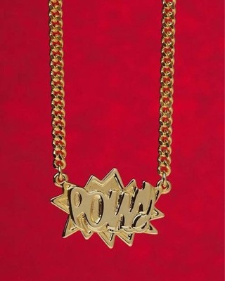 Ambush POW Chain Necklace Gold Silver 2 Set with Box Reprint