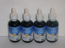 (4) Sweetleaf Vanilla Creme Sweet Drops 0 Calorie Sugar Substitute 2oz exp5/2027