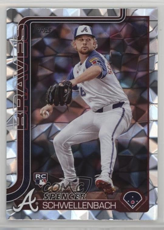 2025 Topps Series 1 Diamante Foil Spencer Schwellenbach #103 1hu6
