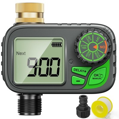 Programmable Sprinkler Timer - Digital Irrigation System for Lawn & Garden
