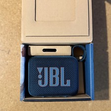 JBL Go 4 Portable Bluetooth Speaker (Blue)