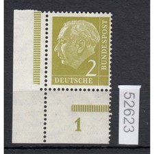Bund 1954, Mich.-Nr.: 177 **  Eckrand