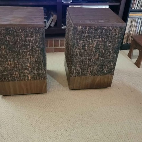 Vintage 1970s Bose 501 Series 2 Speakers