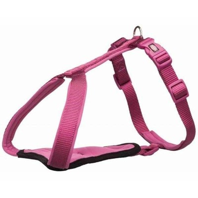Pettorina Comfort Premium Per Cani - Nylon Imbottito, Regolabile, Taglia S-M (40-70 Cm) - Colore Lilla Chiaro