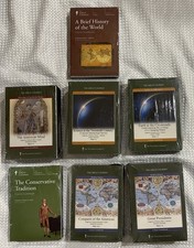 Lot Of 7 Different Subject The Great Courses DVDs  Guidebooks New Sealed