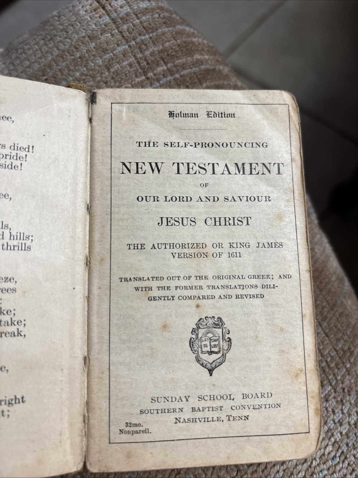 WWI POCKET BIBLE New Testament W/ Statement Woodrow Wilson 7-23-1917 To Soldiers