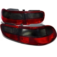 Spec-D Tuning LT-CV92RG-RS Coupe & Sedan Tail Lights for 92 to 95 Honda Civic...