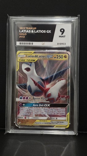 Latias & Latios-GX graded ACE 9 for sale on eBay