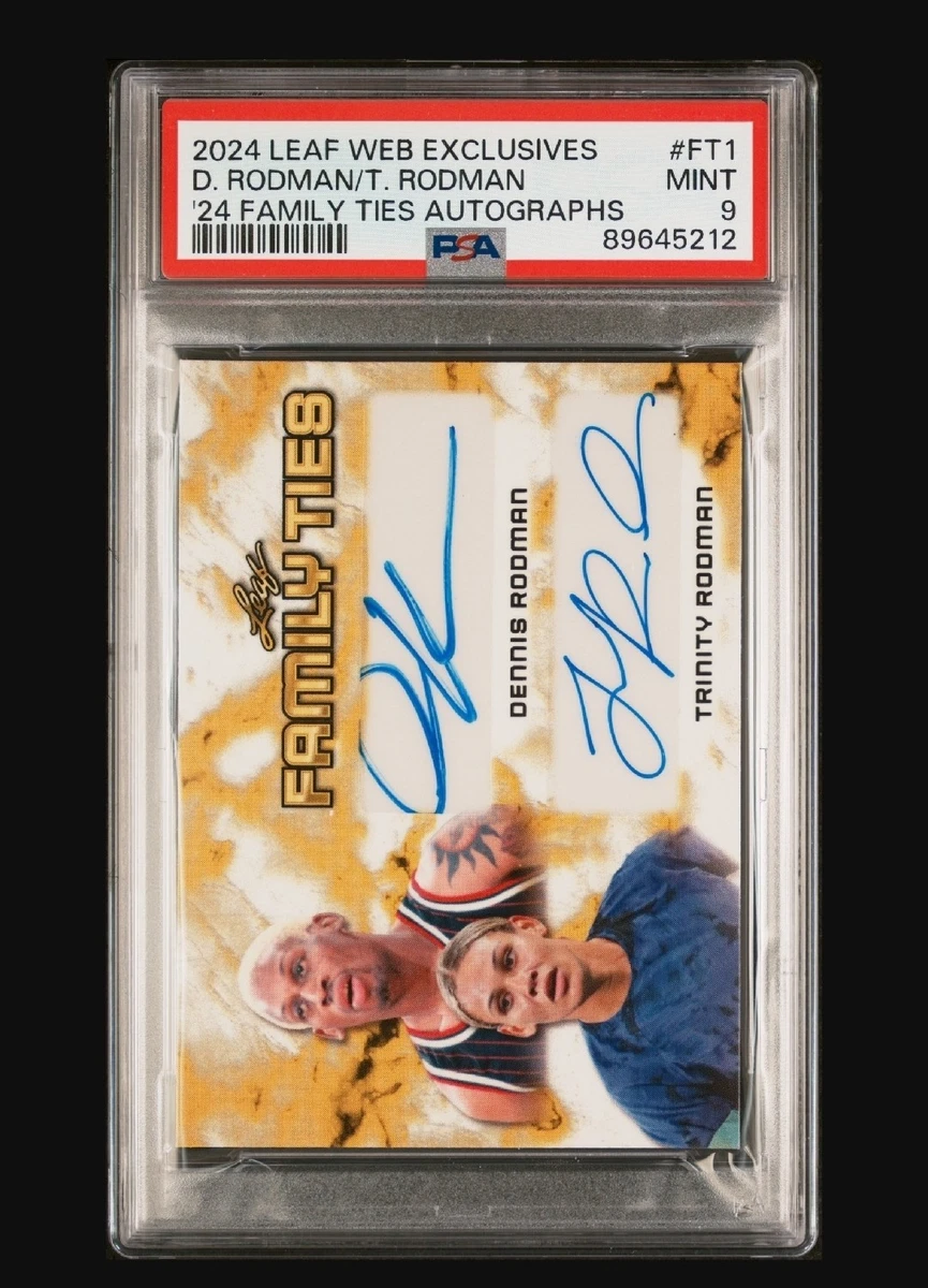 Leaf Dennis Rodman Basketball Sports Trading Card Singles