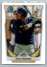 2014 Bowman Chrome Prospects Refractors  Nick Ramirez BCP35 /500