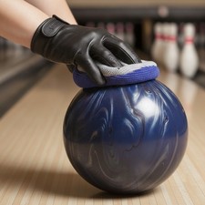 Revolutionize Your Bowling Experience with Microfiber Grip Ball - Compact Design