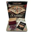 VINTAGE Scrabble Deluxe Edition COMPLETE Milton Bradley 1989 Crossword Word Game