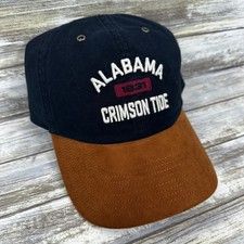 Alabama Crimson Tide 47 Brand Rafter Clean Up Mens Hat OSFA Black Brown NEW