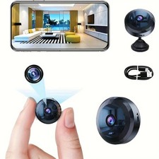 RHEINWING 1080p magnetische WiFi Mini Kamera Full HD Überwachungskamera Pocket Cam