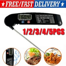 Instant Read Digital Meat Thermometer BBQ Grill Smoker For Kitchen Food Cooking